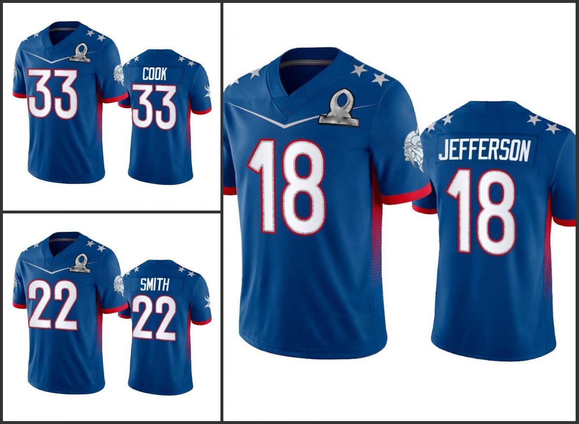 Minnesota''Vikings''Men #22 Harrison Smith 18 Justin Jefferson 33 Dalvin Cook Women Youth Custom Royal Game 2022 NFC Pro Bowl Jersey
Minnesota''Vikings''Men #22 Harrison Smith 18 Justin Jefferson 33 Dalvin Cook Women Youth Custom Royal Game 2022 NFC Pro Bowl Jersey