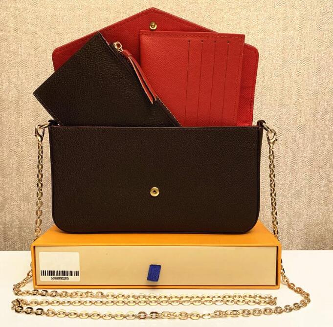 Multi Felicie Pochette Women Chain Bags Wallet Messenger Leather Handbags Shoulder High Quality Flower Purse Crossbody Bag, Customize
Multi Felicie Pochette Women Chain Bags Wallet Messenger Leather Handbags Shoulder High Quality Flower Purse Crossbody Bag, Customize