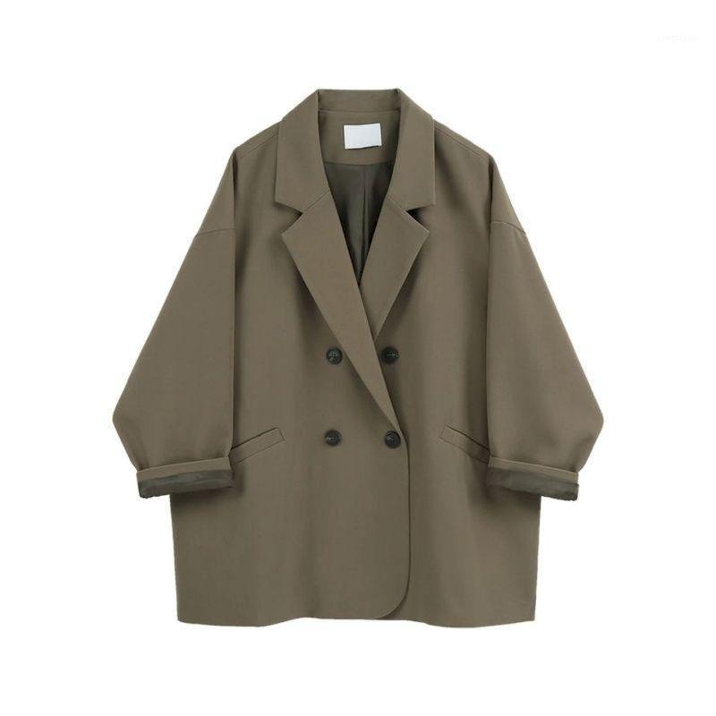 Women' Suits & Blazers Suit Jacket Oversize Solid Basic Casual Double Breasted Spring Cozy Office Lady Ulzzang Classic Female College All-m, Black
Women' Suits & Blazers Suit Jacket Oversize Solid Basic Casual Double Breasted Spring Cozy Office Lady Ulzzang Classic Female College All-m, Black