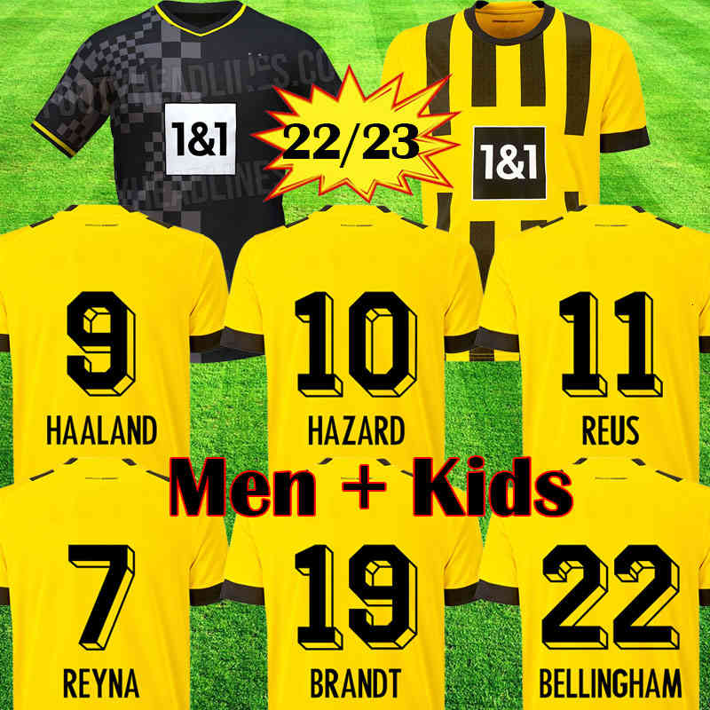 BRANDT soccer jerseys 22 23 DOrtmund 2022 2023 Jersey BVB football shirt REUS NEONGELB BELLINGHAM HUMMELS YEYNA men kids kit HAZARD BORUSSIA, Home
BRANDT soccer jerseys 22 23 DOrtmund 2022 2023 Jersey BVB football shirt REUS NEONGELB BELLINGHAM HUMMELS YEYNA men kids kit HAZARD BORUSSIA, Home