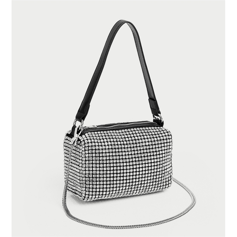 Leather Handbags Women Bags Designer Bingbing Full Diamond Purses and Luxury Evening Ladies Bag 220322, White
Leather Handbags Women Bags Designer Bingbing Full Diamond Purses and Luxury Evening Ladies Bag 220322, White