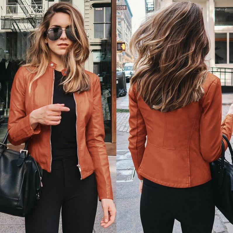 Women' Leather & Faux Suit Casual Short Jacket Women' Fashion Crop Top Streetwear Coats Womens Plus Size Clothing 2022 JacketsWomen, Mini6036
Women' Leather & Faux Suit Casual Short Jacket Women' Fashion Crop Top Streetwear Coats Womens Plus Size Clothing 2022 JacketsWomen, Mini6036