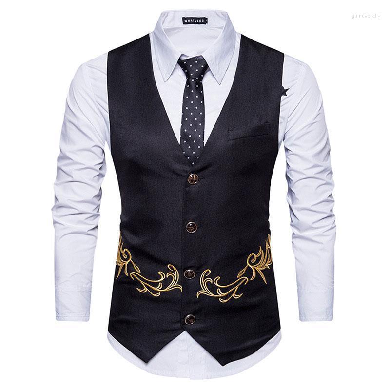 Men' Vests Gold Print Men Suit Vest Gilet Homme Costume 2022 Fashion Slim Fit Waistcoat Colete Casual Business Wedding Mens Dress Guin22, M28 navy
Men' Vests Gold Print Men Suit Vest Gilet Homme Costume 2022 Fashion Slim Fit Waistcoat Colete Casual Business Wedding Mens Dress Guin22, M28 navy