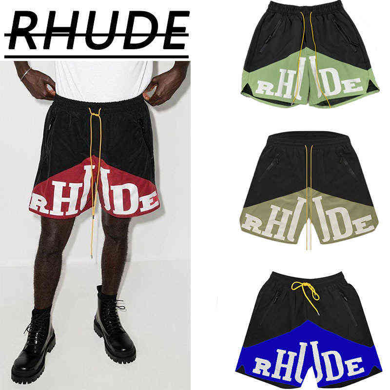 Fashion brand designer shorts 22s Brand Rhude American Shorts Men's Knee High Street Sports Casual Large Size Basketball Pants in Summer, Red
Fashion brand designer shorts 22s Brand Rhude American Shorts Men's Knee High Street Sports Casual Large Size Basketball Pants in Summer, Red