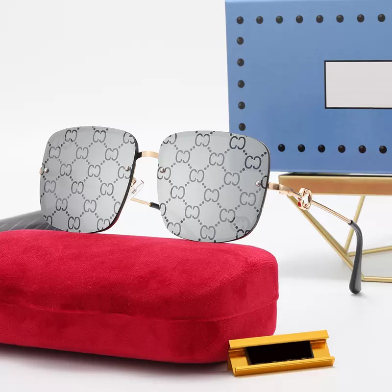 New Mens Designer Sunglasses Women Fashion Eyeglasses Frameless Color reflective mirror printing Metal Frame Summer Trend Female eye protection Outdoor Shades
New Mens Designer Sunglasses Women Fashion Eyeglasses Frameless Color reflective mirror printing Metal Frame Summer Trend Female eye protection Outdoor Shades