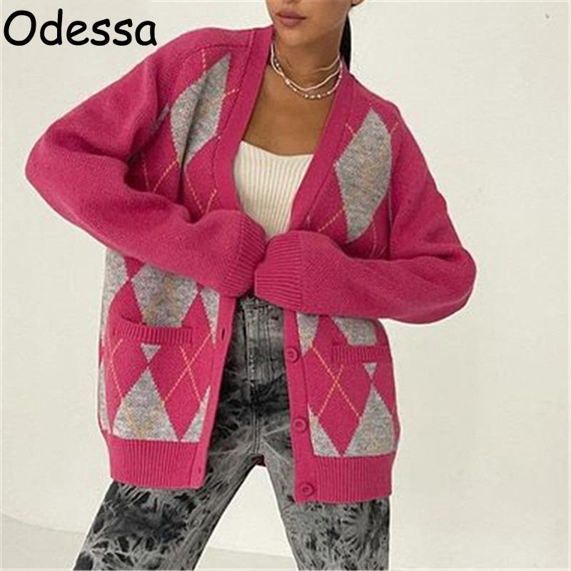 Long Sleeve Cardigan Sweater 2022 Women Winter V Neck Oversized Button Up Casual Printed Knitted Coat, Green
Long Sleeve Cardigan Sweater 2022 Women Winter V Neck Oversized Button Up Casual Printed Knitted Coat, Green