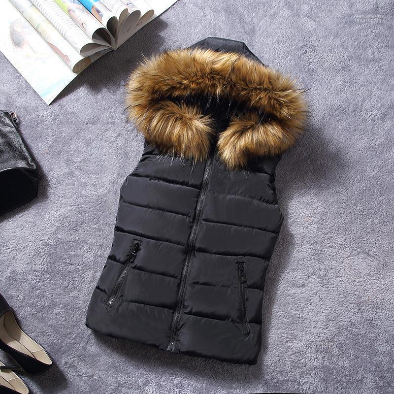 Brand Winter Vest Women Jacket Coat Down Cotton Casual Hooded Women's Fur Vests Waistcoat Female Vestidos Large Size Clothe Luci22, Pink
Brand Winter Vest Women Jacket Coat Down Cotton Casual Hooded Women's Fur Vests Waistcoat Female Vestidos Large Size Clothe Luci22, Pink