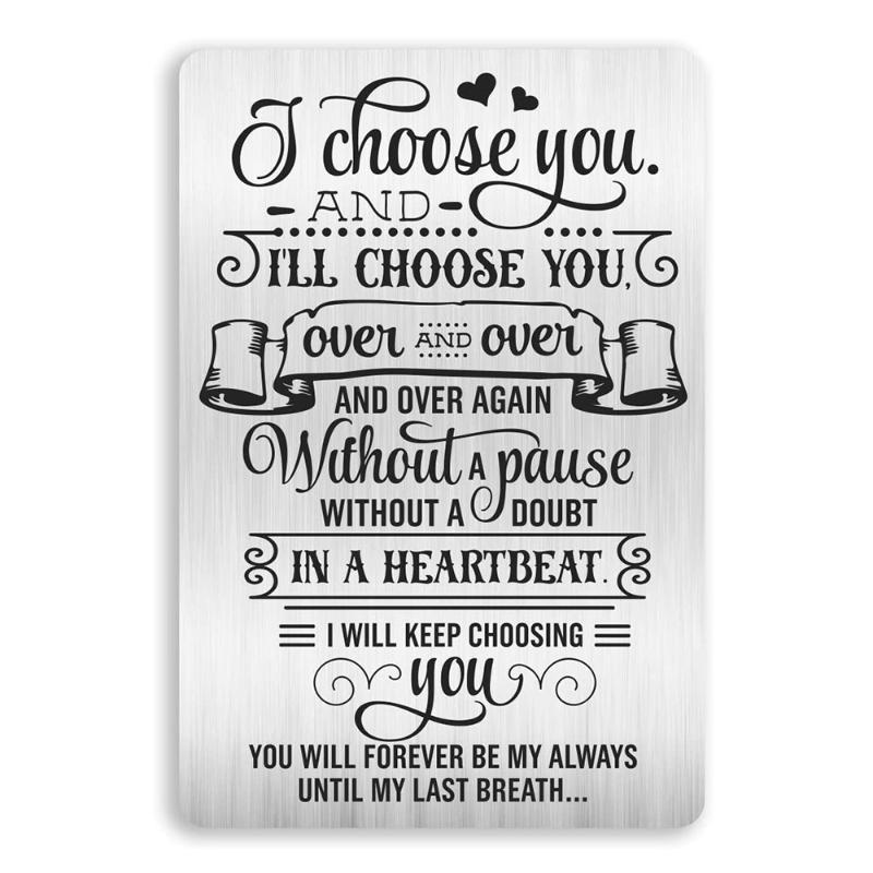Keychains I Love You Engraved Wallet Card Inserts For Boyfriend Husband Fiance Groom, Note Cards Anniversary Gifts DIY Custom
Keychains I Love You Engraved Wallet Card Inserts For Boyfriend Husband Fiance Groom, Note Cards Anniversary Gifts DIY Custom