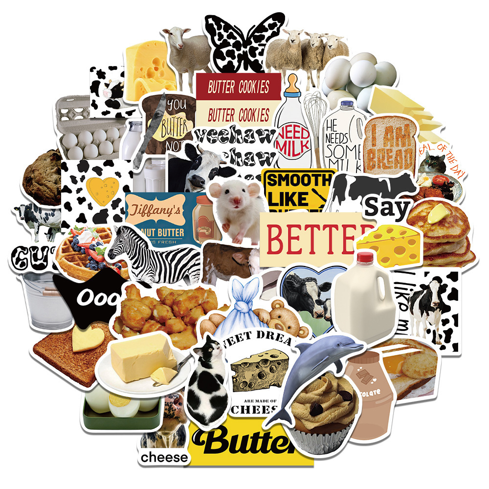 New Sexy 50pcs Butter Cookies Milk Food Stickers Fridge Guitar Skateboard Laptop Motorcycle Travel Kid Classic Toy DIY Decals Sticker, 50psc
New Sexy 50pcs Butter Cookies Milk Food Stickers Fridge Guitar Skateboard Laptop Motorcycle Travel Kid Classic Toy DIY Decals Sticker, 50psc