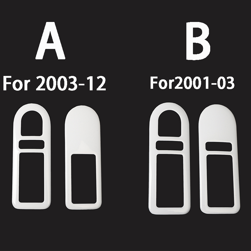 For Volkswagen Beetle 2003 04 05 2008 2009 2010 2PCS ABS Car Door Interior Handle Bowl Protector Cover Trim Moldings Car Styling