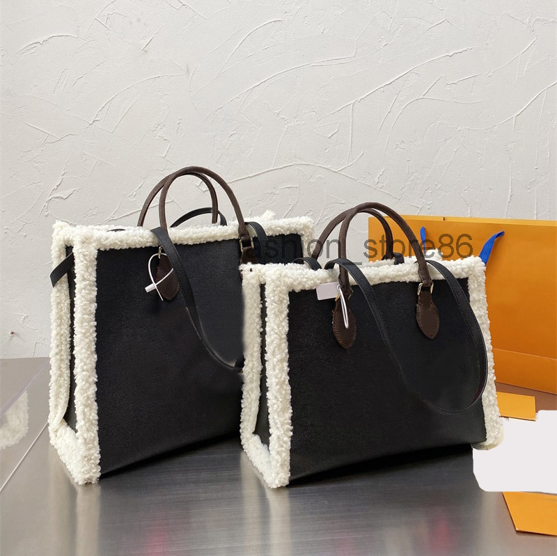 Designer Bags autumn winter Teddy series Tote Bag foreskin Plush large shoppingbag women shoulder handbag, Black
Designer Bags autumn winter Teddy series Tote Bag foreskin Plush large shoppingbag women shoulder handbag, Black
