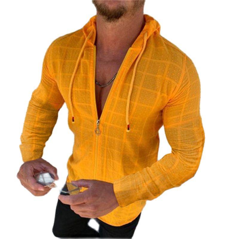Men's Casual Shirts Spring And Autumn European American Slim Fashion Men's Long Sleeve One-piece Cap Zipper T-shirt S-5XLMen's
Men's Casual Shirts Spring And Autumn European American Slim Fashion Men's Long Sleeve One-piece Cap Zipper T-shirt S-5XLMen's