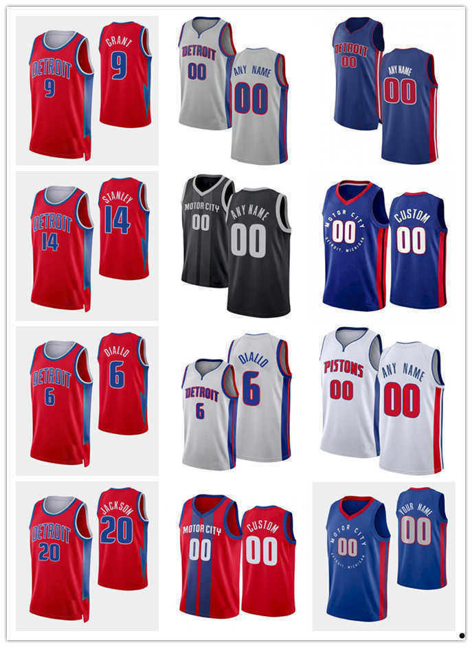 75th Custom Jersey Men Women youth Jerami 9 Grant Josh 20 Jackson Saddiq 41 Bey Hamidou 6 Diallo Detroit''Pistons''Basketball Jerseys, Color
75th Custom Jersey Men Women youth Jerami 9 Grant Josh 20 Jackson Saddiq 41 Bey Hamidou 6 Diallo Detroit''Pistons''Basketball Jerseys, Color