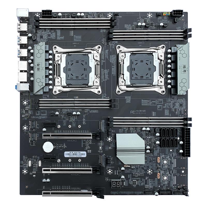 Motherboards JGINYUE X99 Dual CPU Motherboard LGA 2011-3 Supports Xeon E5 V3 V4 Processor DDR4 ECC Memory Eight Channels X99-D8
Motherboards JGINYUE X99 Dual CPU Motherboard LGA 2011-3 Supports Xeon E5 V3 V4 Processor DDR4 ECC Memory Eight Channels X99-D8