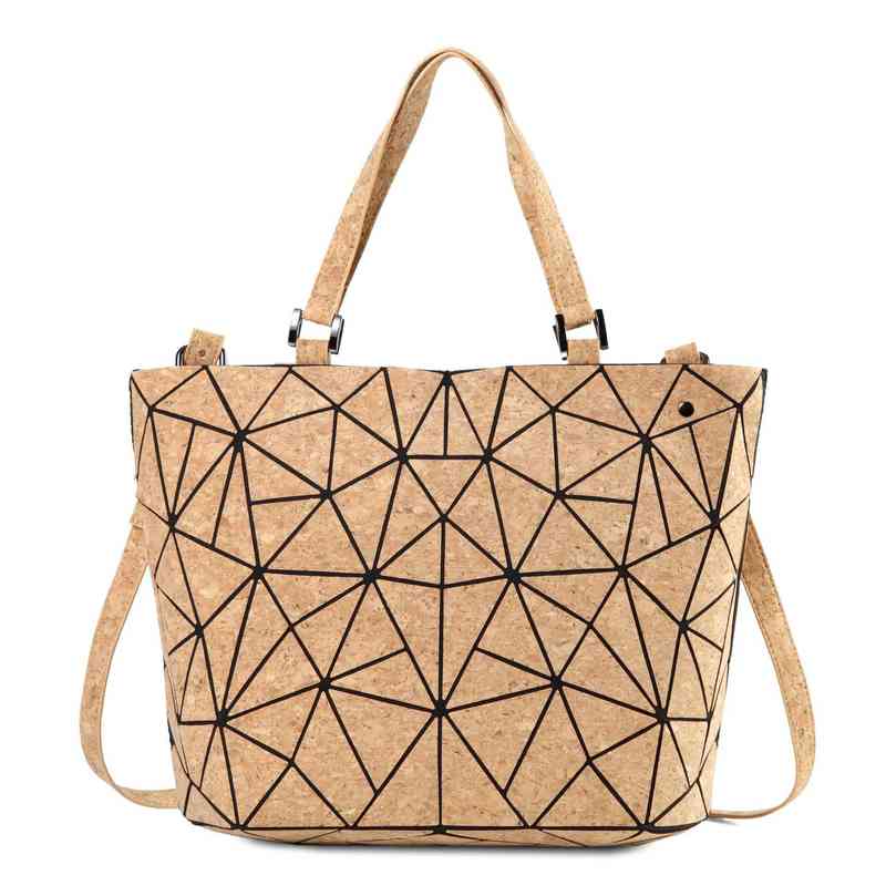 Environmental Friendly Cork Handbag Bark Folding Geometric Single Shoulder Women's Bag Japanese Cross Messenger Bucket Bag 220614, Disordered bark (0.4kg)
Environmental Friendly Cork Handbag Bark Folding Geometric Single Shoulder Women's Bag Japanese Cross Messenger Bucket Bag 220614, Disordered bark (0.4kg)