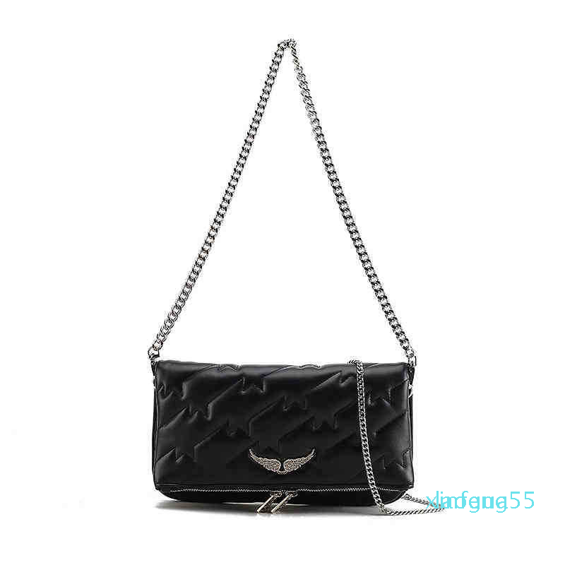 Zadig Et Voltaire Real Leather Crossbody Bag Women Shoulder s Fashion Diamond Wings Handbag Luxury Chain Messenger Tote, Style 1 black
Zadig Et Voltaire Real Leather Crossbody Bag Women Shoulder s Fashion Diamond Wings Handbag Luxury Chain Messenger Tote, Style 1 black