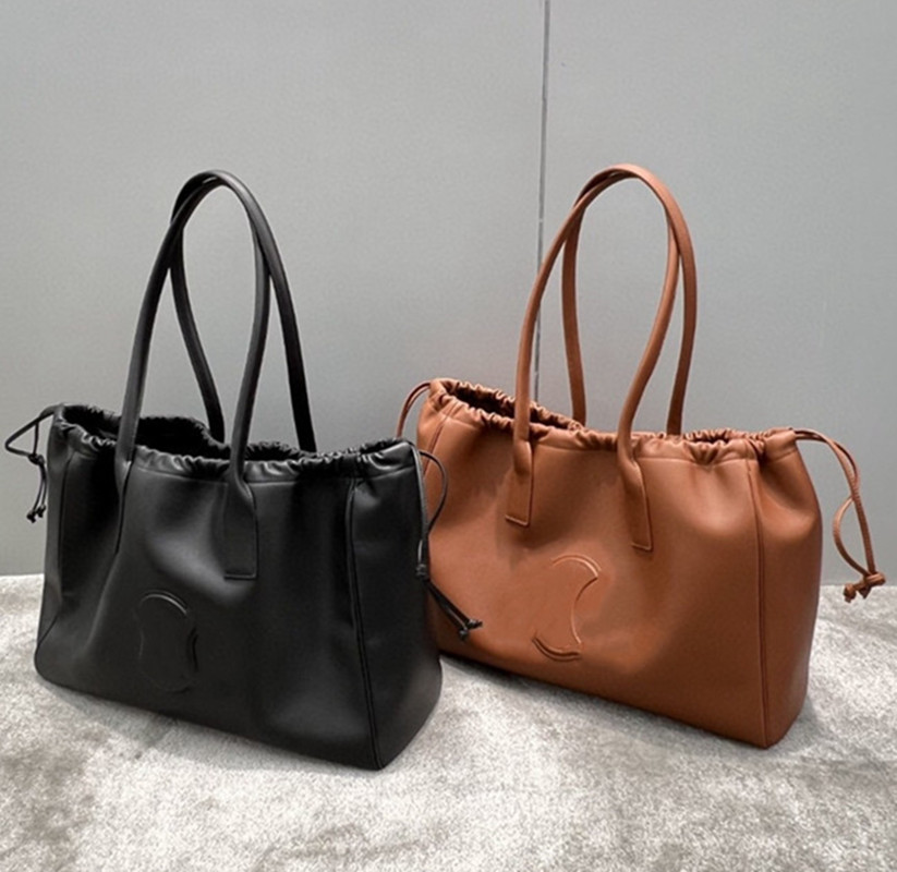 Designer Handbags CABAS Tote Shopping Bag For women High Quality Fashion Full genuine leather Large Beach Bags Luxury Travel Bag lady shoulder woman handbag, Black
Designer Handbags CABAS Tote Shopping Bag For women High Quality Fashion Full genuine leather Large Beach Bags Luxury Travel Bag lady shoulder woman handbag, Black