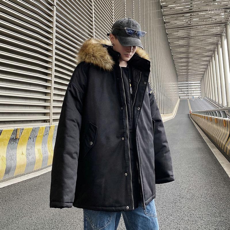 Men's Down & Parkas Cotton-padded Clothes 2022 Autumn Winter Work Big Wool Collar Casual Youth Wear1 Guin22, Beige
Men's Down & Parkas Cotton-padded Clothes 2022 Autumn Winter Work Big Wool Collar Casual Youth Wear1 Guin22, Beige