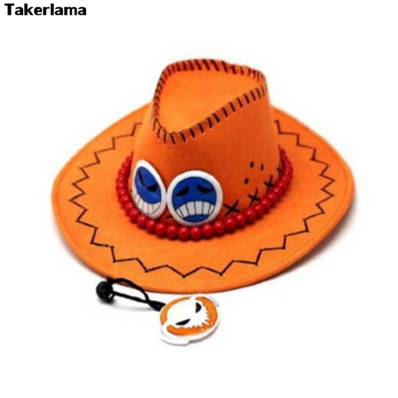 Wide Brim Hats Takerlama Mens Portgas D ace Cowboy Cosplay Cap Suede Halloween Anime Costume 220826, Red
Wide Brim Hats Takerlama Mens Portgas D ace Cowboy Cosplay Cap Suede Halloween Anime Costume 220826, Red