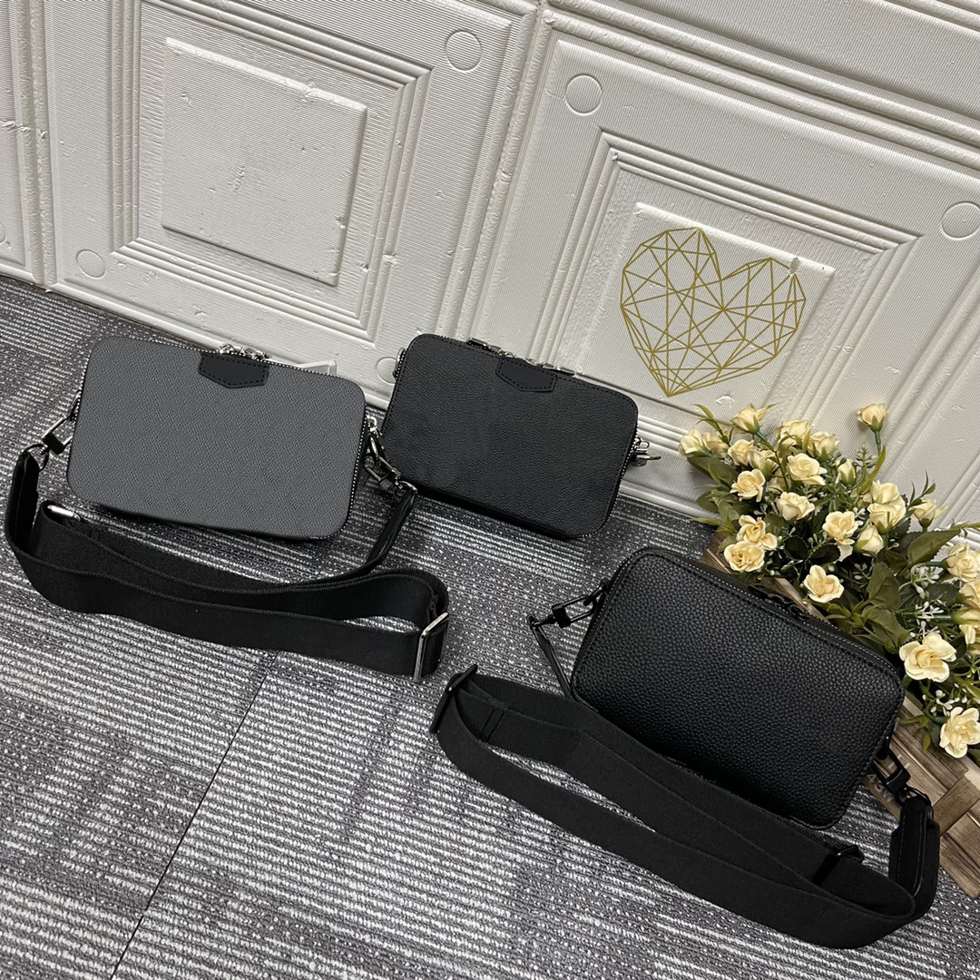 2021Luxury design 60 Messenger bag 418 with adjustable shoulder strap bags Cowhide new wallet, Black grid
2021Luxury design 60 Messenger bag 418 with adjustable shoulder strap bags Cowhide new wallet, Black grid
