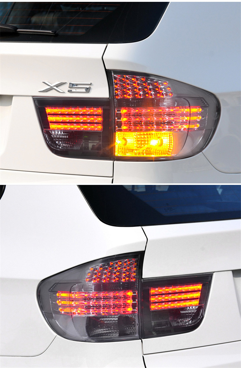 LED Turn Signal Taillights For BMW X5 LED Tail Light 2007-2013 E70 Rear Brake Reversing Lamp Fog Daytime Running Lights