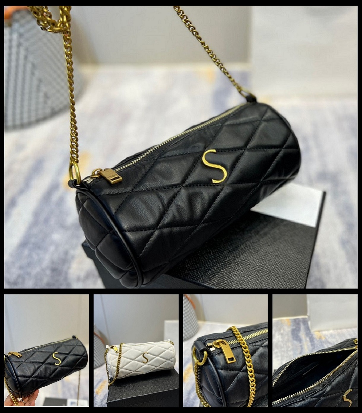 5A Designer Bag Luxury Purse Paris Brand Handbag Women Crossbody Bag Cosmetic Shoulder Bags Tote Messager Wallet by shoebrand W154 02, #30 dustbag
5A Designer Bag Luxury Purse Paris Brand Handbag Women Crossbody Bag Cosmetic Shoulder Bags Tote Messager Wallet by shoebrand W154 02, #30 dustbag