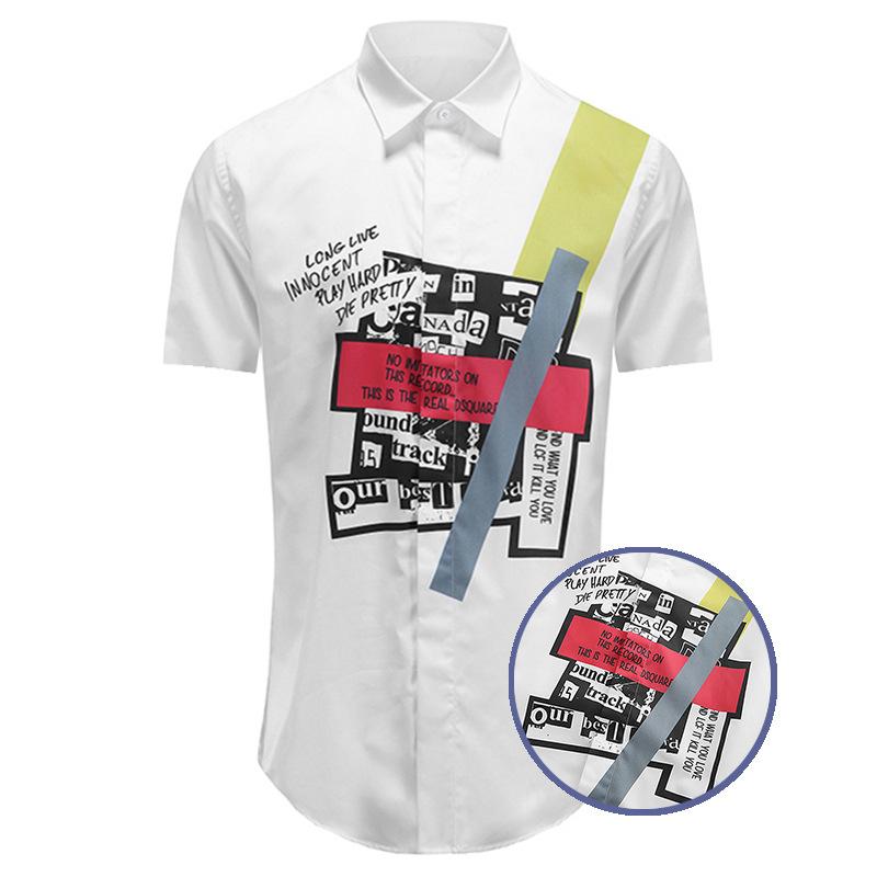 Men's Casual Shirts 2022 Luxury Men Classic Play Hard Die Pretty Fashion Cotton Shirt High Quality Pocket Short Sleeves #A39
Men's Casual Shirts 2022 Luxury Men Classic Play Hard Die Pretty Fashion Cotton Shirt High Quality Pocket Short Sleeves #A39