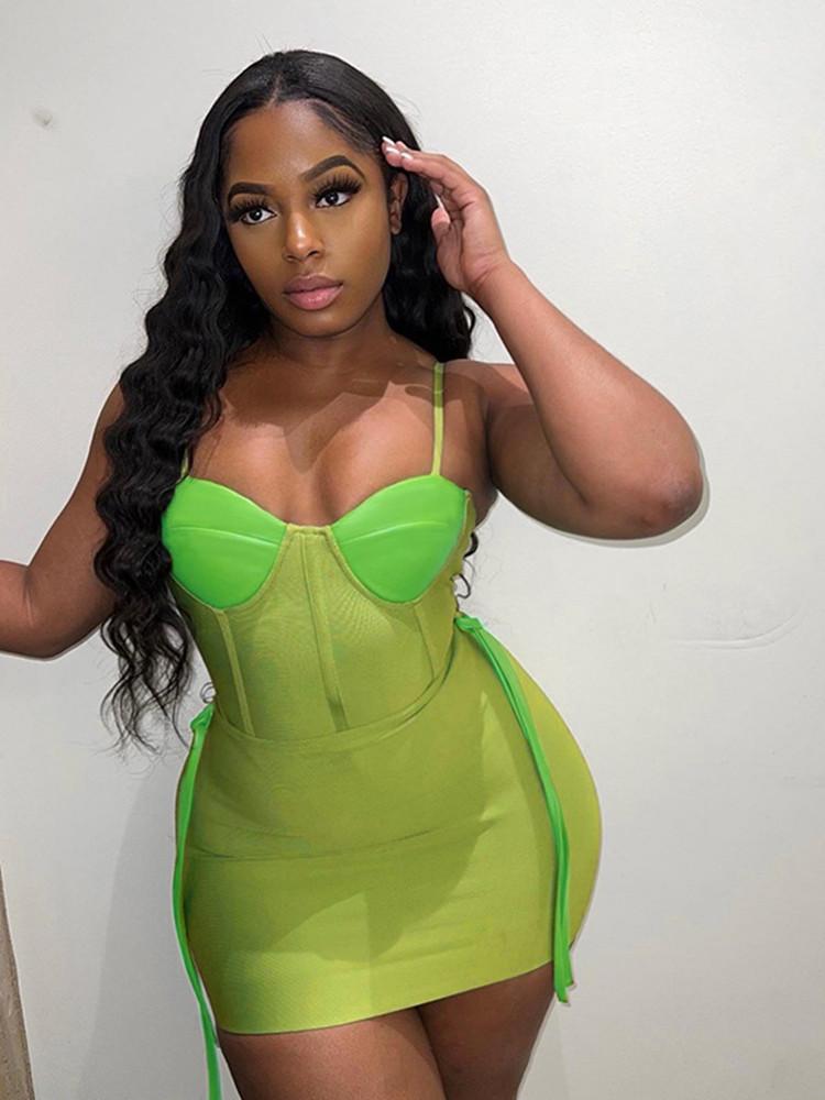Casual Dresses Hirigin Sexy Women Skirt Set Spaghetti Straps Patchwork Bodycon Bodysuit With Lacing For Party ClubCasual, As pic
Casual Dresses Hirigin Sexy Women Skirt Set Spaghetti Straps Patchwork Bodycon Bodysuit With Lacing For Party ClubCasual, As pic