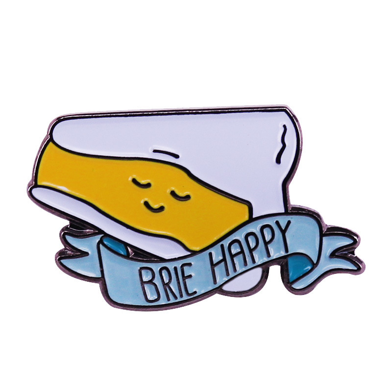 Adorable Brie Happy Cheese Enamel Pins Brooch Collecting Lapel Badges Men Women Fashion Jewelry Gifts Adorn Backpack Collar Hat, As picture
Adorable Brie Happy Cheese Enamel Pins Brooch Collecting Lapel Badges Men Women Fashion Jewelry Gifts Adorn Backpack Collar Hat, As picture