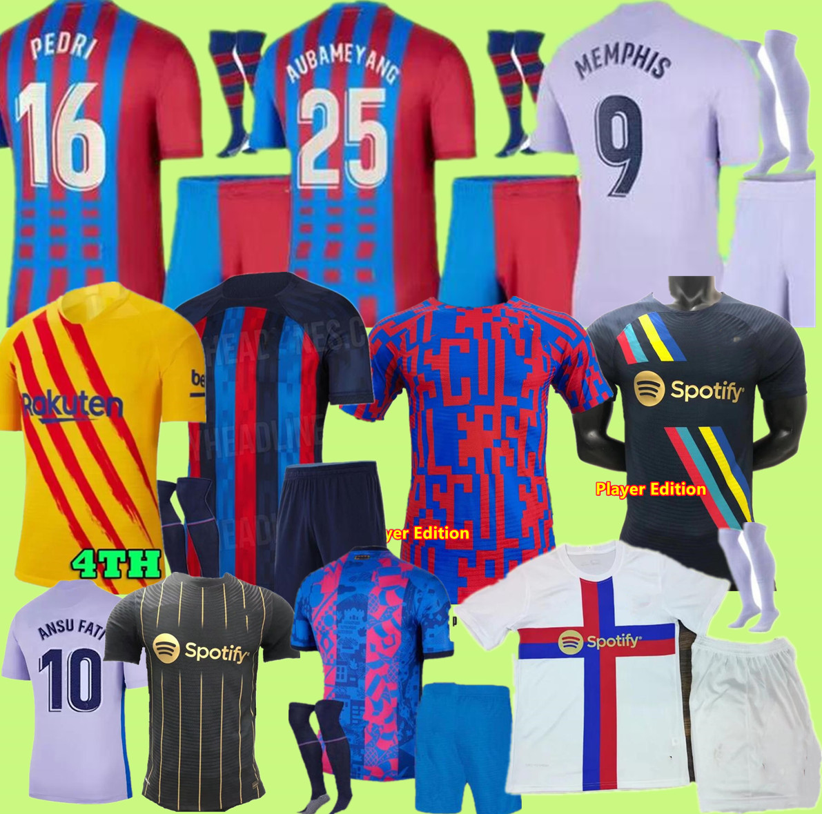 football Barce MEMPHIS PEDRI ADAMA AUBA soccer jersey FERRAN 21 23 ANSU FATI 2021 2022 2023 GAVI F. DE JONG DEST men kids kit BARCELONA BARCA, Wine red
football Barce MEMPHIS PEDRI ADAMA AUBA soccer jersey FERRAN 21 23 ANSU FATI 2021 2022 2023 GAVI F. DE JONG DEST men kids kit BARCELONA BARCA, Wine red