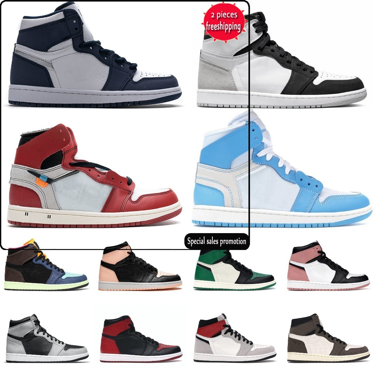 2022 Quality Basketball Shoes 1 1s Bleached Coral University Blue Hyper Royal Smoke Grey Silver Toe Black White Metallic Gold Obsidian Unc Bred, Customize
2022 Quality Basketball Shoes 1 1s Bleached Coral University Blue Hyper Royal Smoke Grey Silver Toe Black White Metallic Gold Obsidian Unc Bred, Customize