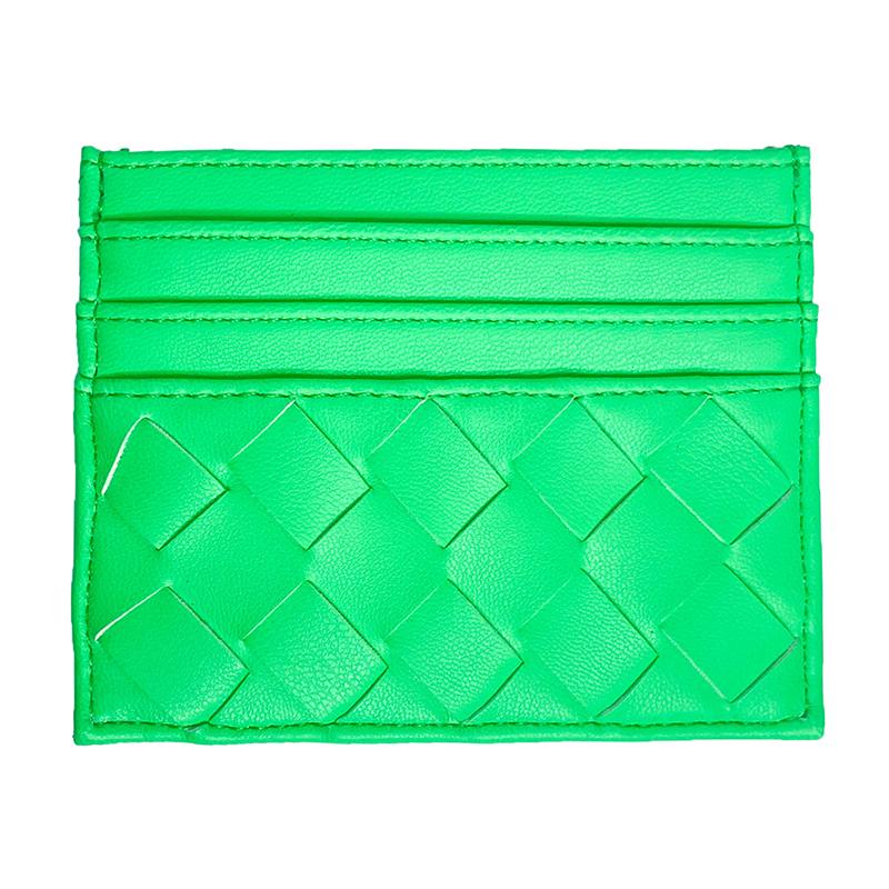 Wallets 2022 Woven Leather Card Holder Women 6 Luxury Business Pocket Slim Purse Wallet, Black
Wallets 2022 Woven Leather Card Holder Women 6 Luxury Business Pocket Slim Purse Wallet, Black