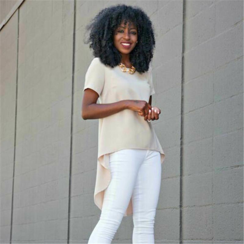 Women' Blouses & Shirts -5XL Big Size Women Chiffon Shirt Lady Casual Long Sleeve Girl Blouse Top Before Short Back Irregular Clothing, White
Women' Blouses & Shirts -5XL Big Size Women Chiffon Shirt Lady Casual Long Sleeve Girl Blouse Top Before Short Back Irregular Clothing, White