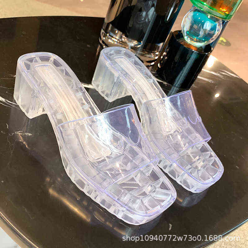 Jieyang Plastic Shoes Jelly Sandals Thick Heel Soled Crystal Transparent g Family Slippers Beach, Gray
Jieyang Plastic Shoes Jelly Sandals Thick Heel Soled Crystal Transparent g Family Slippers Beach, Gray