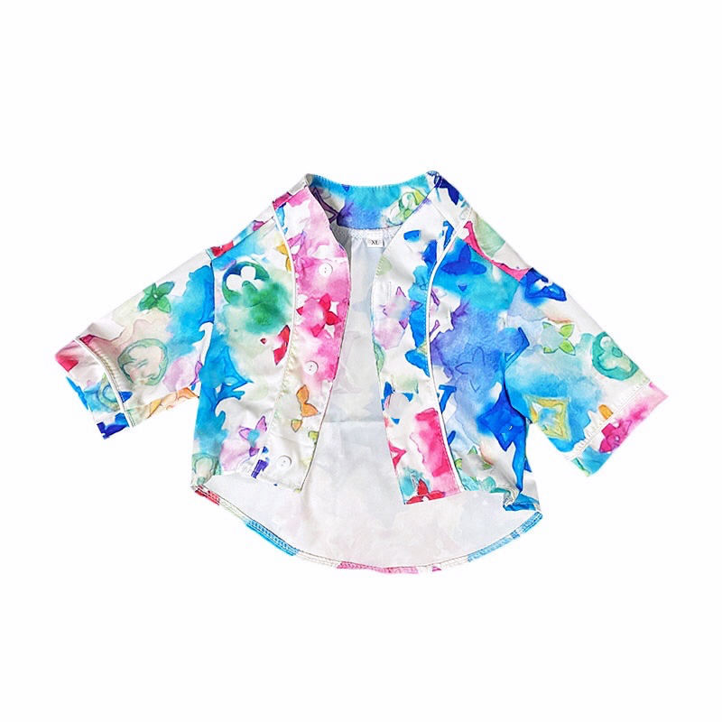 Dog Pajamas Rainbow Tie Dye Old Flower Letter Pattern Dog Apparel Designer Dogs Clothes Silk Soft Shirts Loungewear Puppy Pjs for Small Yorkie Bulldog Cats L A368, Multicolour
Dog Pajamas Rainbow Tie Dye Old Flower Letter Pattern Dog Apparel Designer Dogs Clothes Silk Soft Shirts Loungewear Puppy Pjs for Small Yorkie Bulldog Cats L A368, Multicolour
