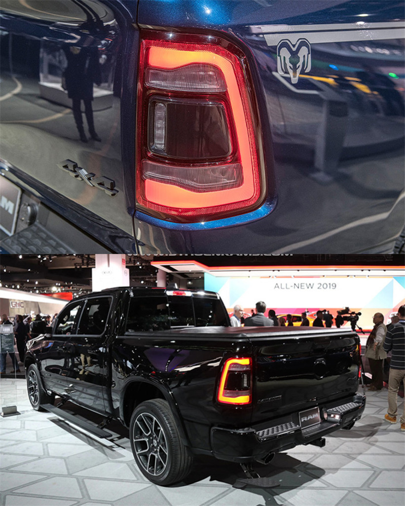 Tail Lamp LED For Dodge RAM LED Taillight Assembly 2009-18 Taillights Ram1500 2500 Rear Fog Brake Running Lights