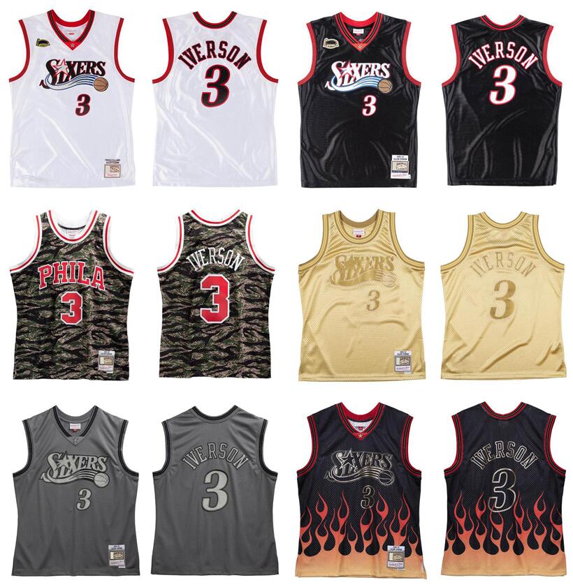 Stitched Allen Iverson basketball Jersey S-6XL Mitchell & Ness 2000-01 Finals Mesh Hardwoods Classics retro version Men Women Youth jerseys, Stitched jersey
Stitched Allen Iverson basketball Jersey S-6XL Mitchell & Ness 2000-01 Finals Mesh Hardwoods Classics retro version Men Women Youth jerseys, Stitched jersey