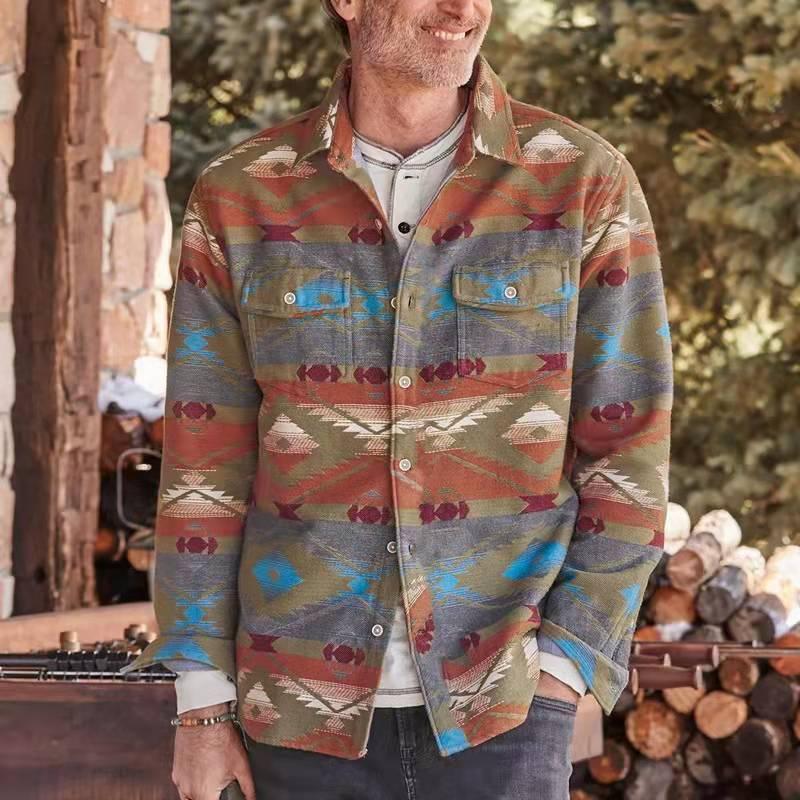 Men' Jackets Spring Jacket Men Coat Vintage Pattern Print Casual Turn-down Collar Buttons Outerwear Autumn Long Sleeve Cardigan TopsMen, B001
Men' Jackets Spring Jacket Men Coat Vintage Pattern Print Casual Turn-down Collar Buttons Outerwear Autumn Long Sleeve Cardigan TopsMen, B001