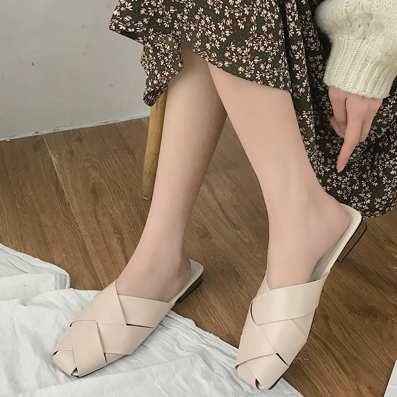 Slippers Fresh Design Tressees Mules Femme Plates Feminino Women Backless Half Slides Slip On Hollow Woven Outdoor Flat Shoes, Beige
Slippers Fresh Design Tressees Mules Femme Plates Feminino Women Backless Half Slides Slip On Hollow Woven Outdoor Flat Shoes, Beige