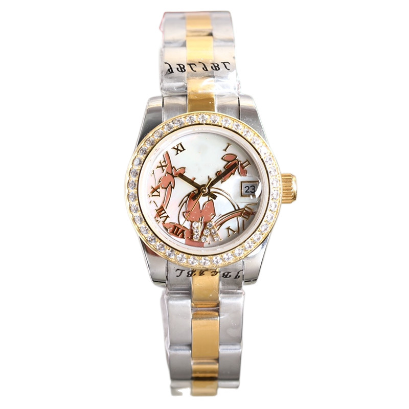 Fashion Mechanical Elegant Ladies Watch 28mm Stainless Steel Strap Sapphire Crystal Oyster Perpetual Designer Watch luxury Watches Popular Montre high quality, 4#
Fashion Mechanical Elegant Ladies Watch 28mm Stainless Steel Strap Sapphire Crystal Oyster Perpetual Designer Watch luxury Watches Popular Montre high quality, 4#
