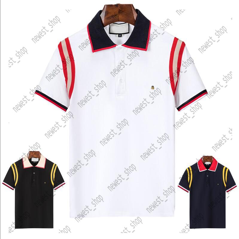 22ss Europe Italy Embroidery bee Polo T shirt High Street Short Sleeve Splicing Lapel polos shirts Couple Women Mens Fashion Designers luxury tShirts, As picture
22ss Europe Italy Embroidery bee Polo T shirt High Street Short Sleeve Splicing Lapel polos shirts Couple Women Mens Fashion Designers luxury tShirts, As picture