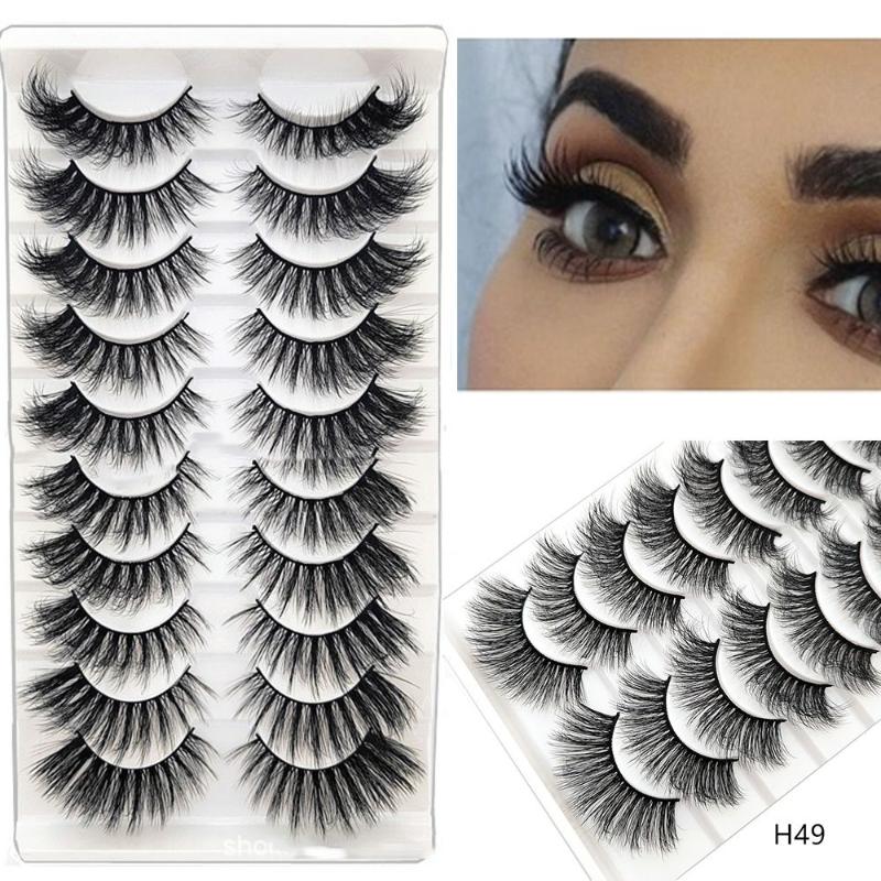 False Eyelashes Pairs Reusable Natural Long Fluffy Wispy Thick Eye Lashes Extension 3D Faux Mink Hair CrisscrossFalse
False Eyelashes Pairs Reusable Natural Long Fluffy Wispy Thick Eye Lashes Extension 3D Faux Mink Hair CrisscrossFalse