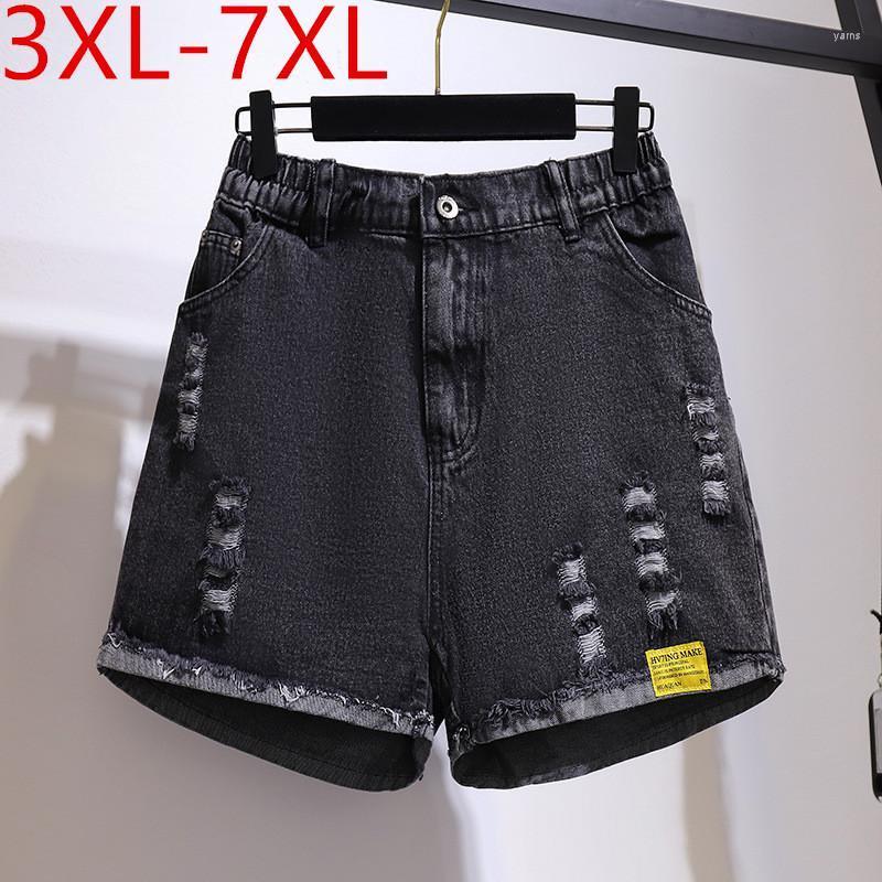 Women's Shorts Missfansiqi Ladies Summer Plus Size Jeans For Women Large Wide Leg Black Cotton Hole Denim 3XL 5XL 6XL 7XL
Women's Shorts Missfansiqi Ladies Summer Plus Size Jeans For Women Large Wide Leg Black Cotton Hole Denim 3XL 5XL 6XL 7XL