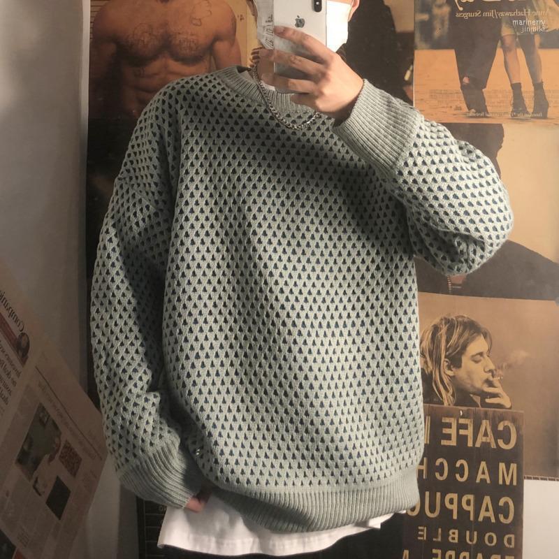 Men's Sweaters Winter Double-layer Sweater Warm Fashion Contrast Color Casual Knit Pullover Man Wild Loose Long-sleeved Male Mari22, Blue
Men's Sweaters Winter Double-layer Sweater Warm Fashion Contrast Color Casual Knit Pullover Man Wild Loose Long-sleeved Male Mari22, Blue