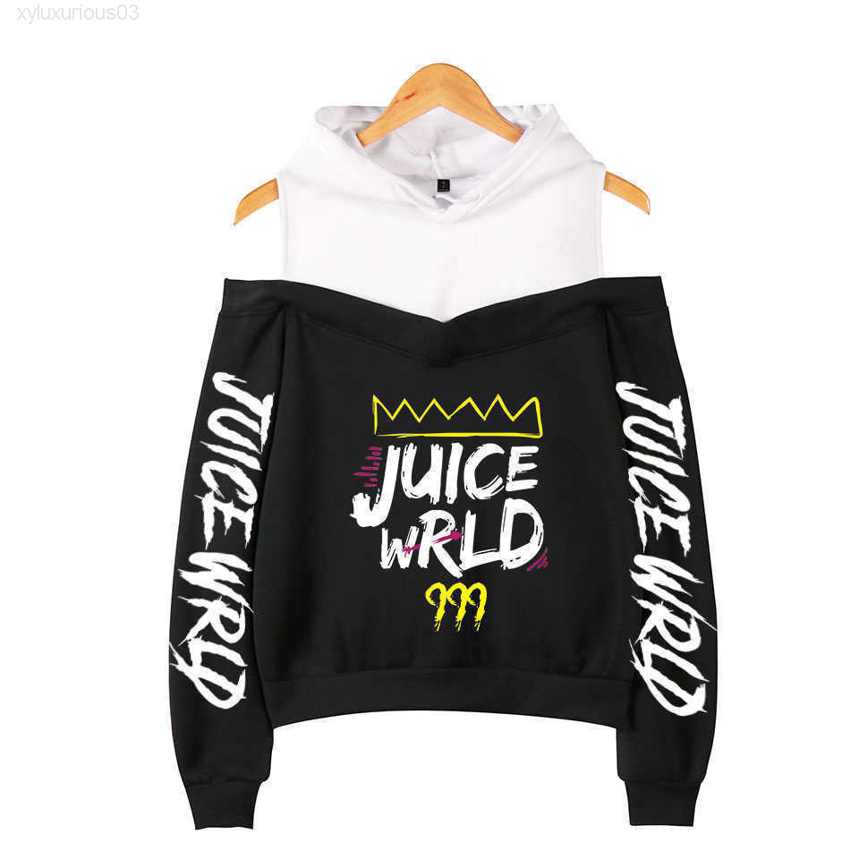 Juice Wrld - Women's Hoodie and Off Shoulder Sweatshirt, Harajuku Printed Fashion, Informal, Grey
Juice Wrld - Women's Hoodie and Off Shoulder Sweatshirt, Harajuku Printed Fashion, Informal, Grey