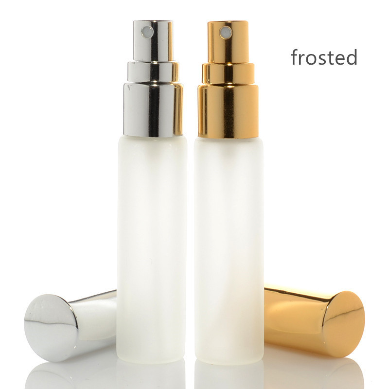 20pcs/lot 5ML 10ML 15ML 20ML Clear Thin Glass Perfume Bottle Spray Atomizer Empty Sample Vials Refillable Mini Sprayer Flacon 220711