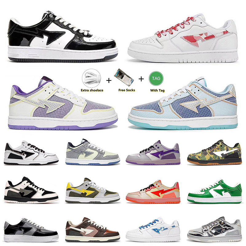 Top Quality 2022 OG Bapesta Ape Bape SK8 Running Shoes Sta Mens Women Black White ABC Camo Pink Brown Ivory Hajime Sorayama Bapestas Trainers Sneakers 36-45, A41
Top Quality 2022 OG Bapesta Ape Bape SK8 Running Shoes Sta Mens Women Black White ABC Camo Pink Brown Ivory Hajime Sorayama Bapestas Trainers Sneakers 36-45, A41
