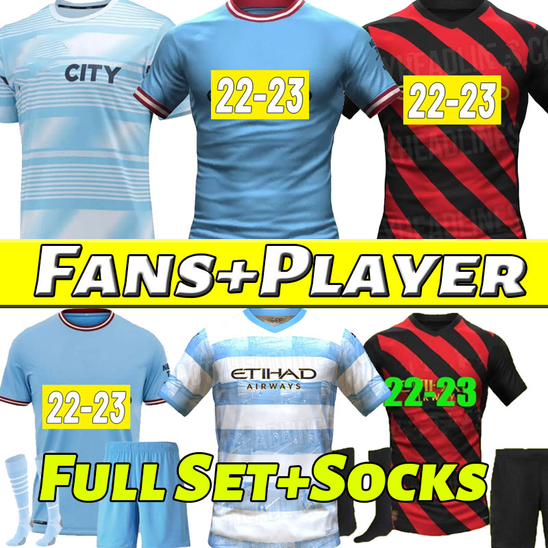 Man GREALISH STERLING Manchester player version soccer jersey DE BRUYNE FODEN 2022 2023 football shirts men kids kit sets uniform full kit sock MENDY BERNARDO 3xl 4xl, Away
Man GREALISH STERLING Manchester player version soccer jersey DE BRUYNE FODEN 2022 2023 football shirts men kids kit sets uniform full kit sock MENDY BERNARDO 3xl 4xl, Away