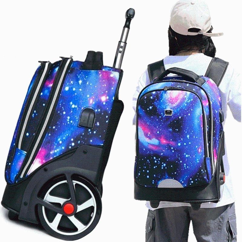 Suitcases Travel Trolley Backpacks Bags For Teenagers School Wheeled Backpack Girls USB Charging Port On Wheels Luggage
Suitcases Travel Trolley Backpacks Bags For Teenagers School Wheeled Backpack Girls USB Charging Port On Wheels Luggage