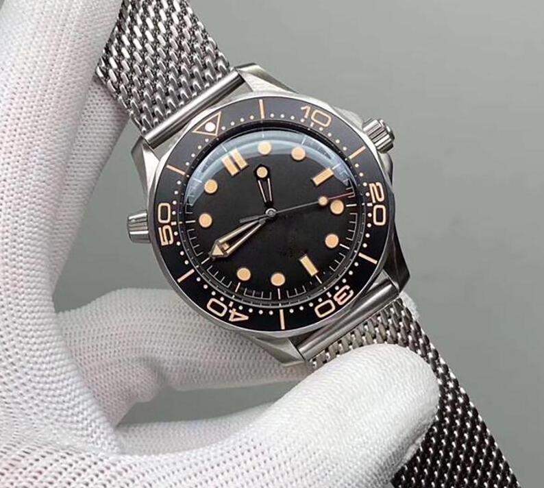 U1 Top Quality NTTD Watch 42mm No Time To Die Men Watches Automatic Movement Mechanical Montre de luxe Limited James Bond 007 300M Wristwatches, Water proof50m
U1 Top Quality NTTD Watch 42mm No Time To Die Men Watches Automatic Movement Mechanical Montre de luxe Limited James Bond 007 300M Wristwatches, Water proof50m